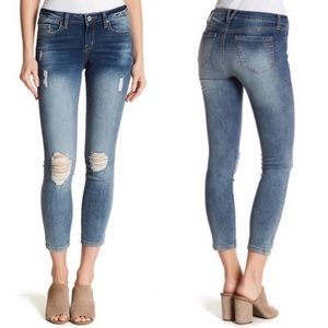 Jessica Simpson Skinny Fit Ankle Rolled Jeans